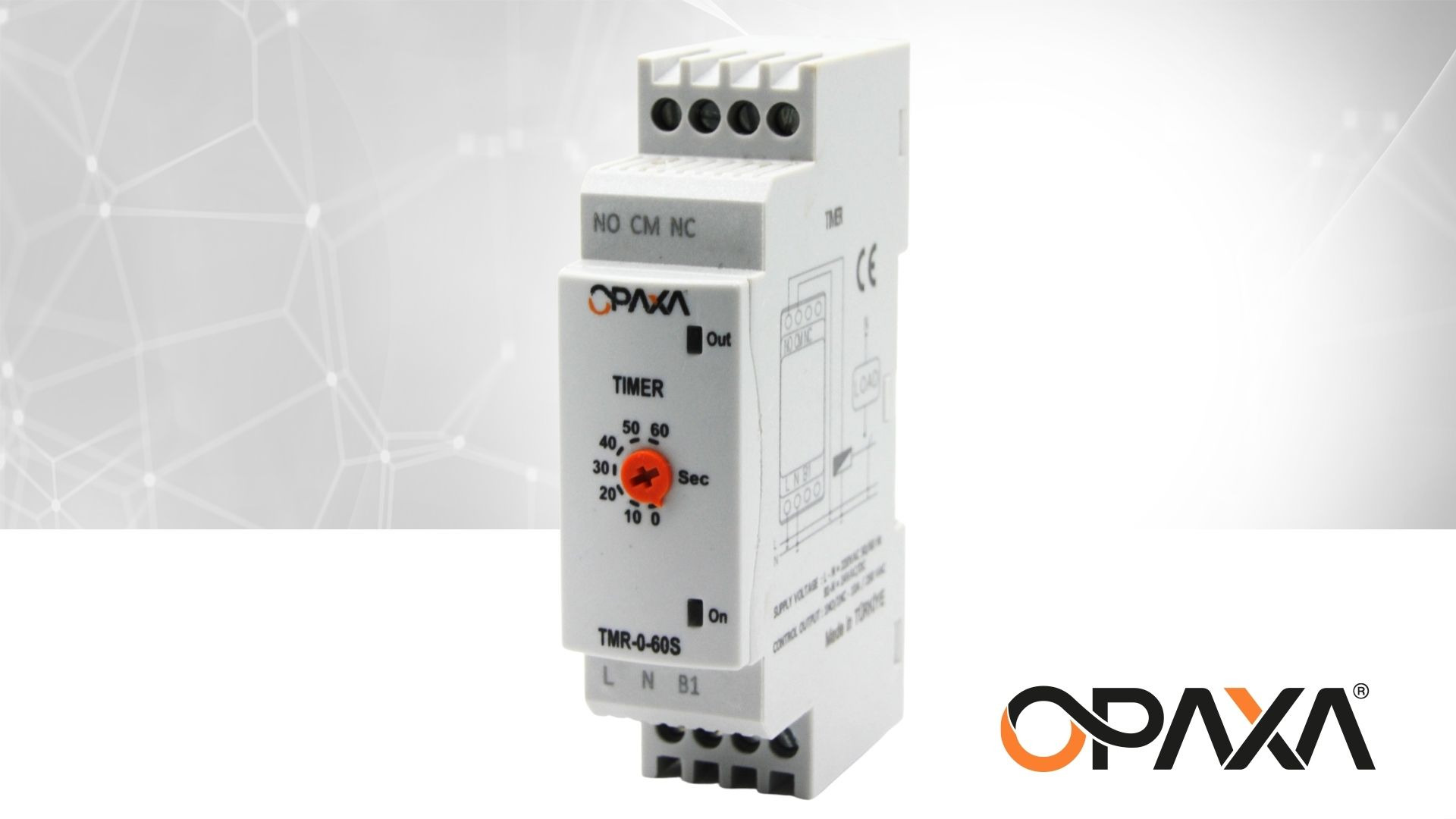 TMR-0-60S Opaxa Zaman Röleleri