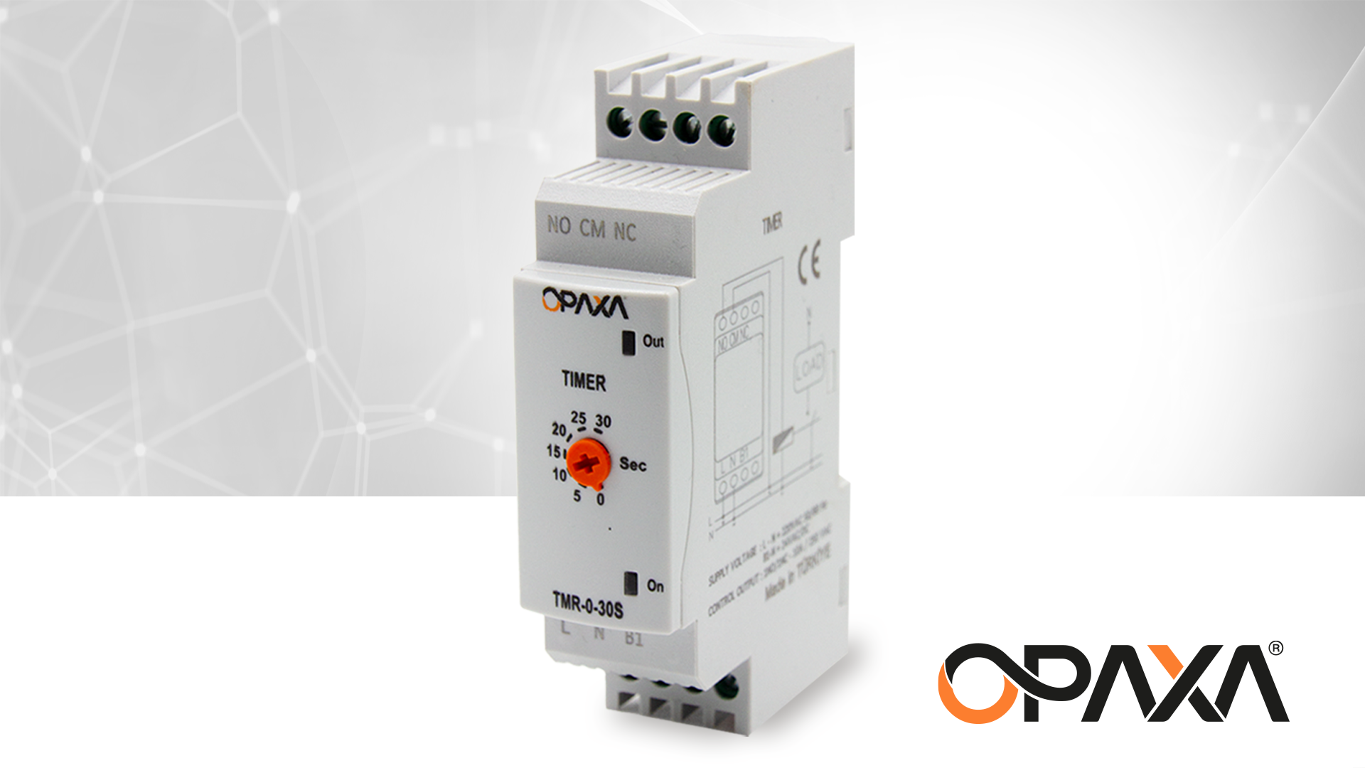 TMR-0-30S Opaxa Zaman Röleleri